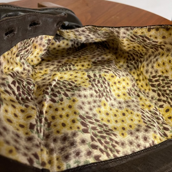 Fiorentini + Baker Brown Button Up Boots Heeled Moto Italy 37 - Picture 15 of 15